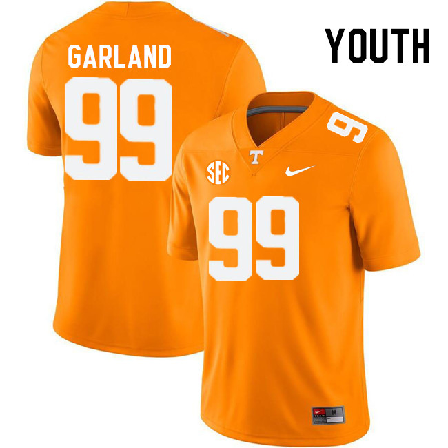 Youth #99 Kurott Garland Tennessee Volunteers College Football Jerseys Stitched Sale-Orange - Click Image to Close